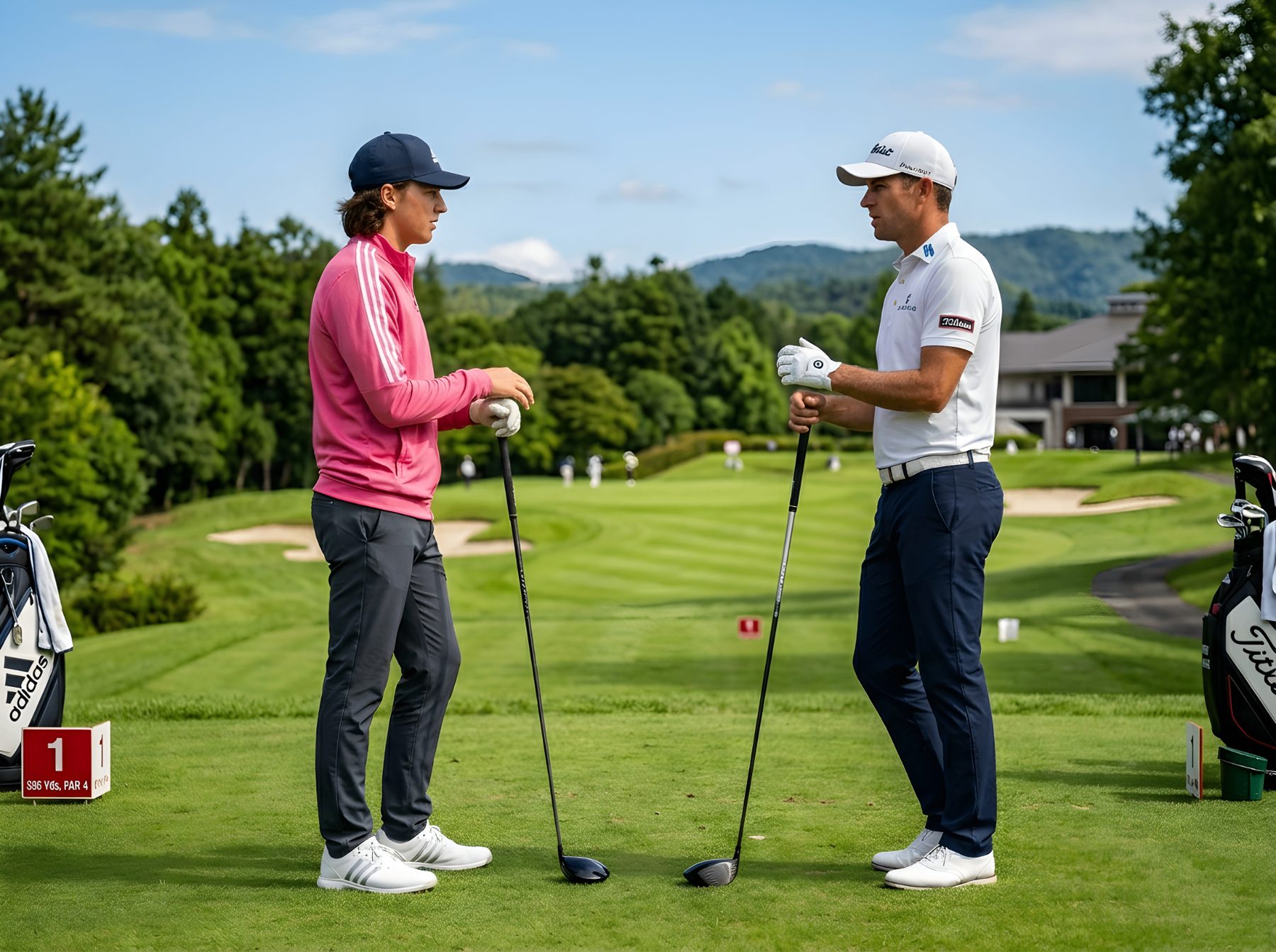 Stroke Play League — Golfer im Wettkampf